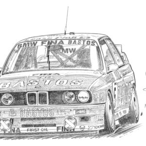 Dessin Spa 1992 - Reproduction 40x50 cm