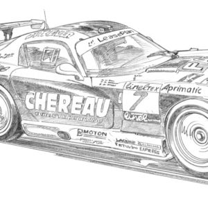 Dessin Spa 2001 - Dessin original A4