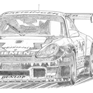 Dessin Spa 2003 - Reproduction 50x70 cm