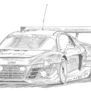 Dessin Spa 2011 - Reproduction 50x70 cm