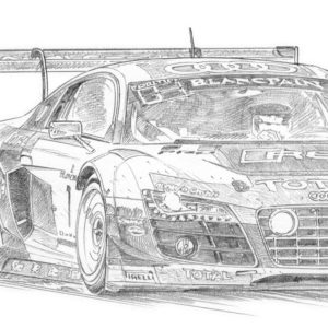 Dessin Spa 2014 - Reproduction 30x40 cm
