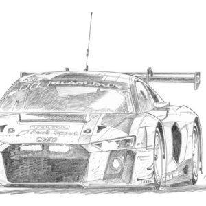 Dessin Spa 2017 - Reproduction 50x70 cm