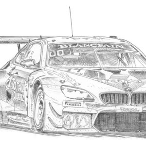 Dessin Spa 2018 - Reproduction 40x50 cm