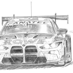 Dessin Spa 2023 - Reproduction 30x40 cm
